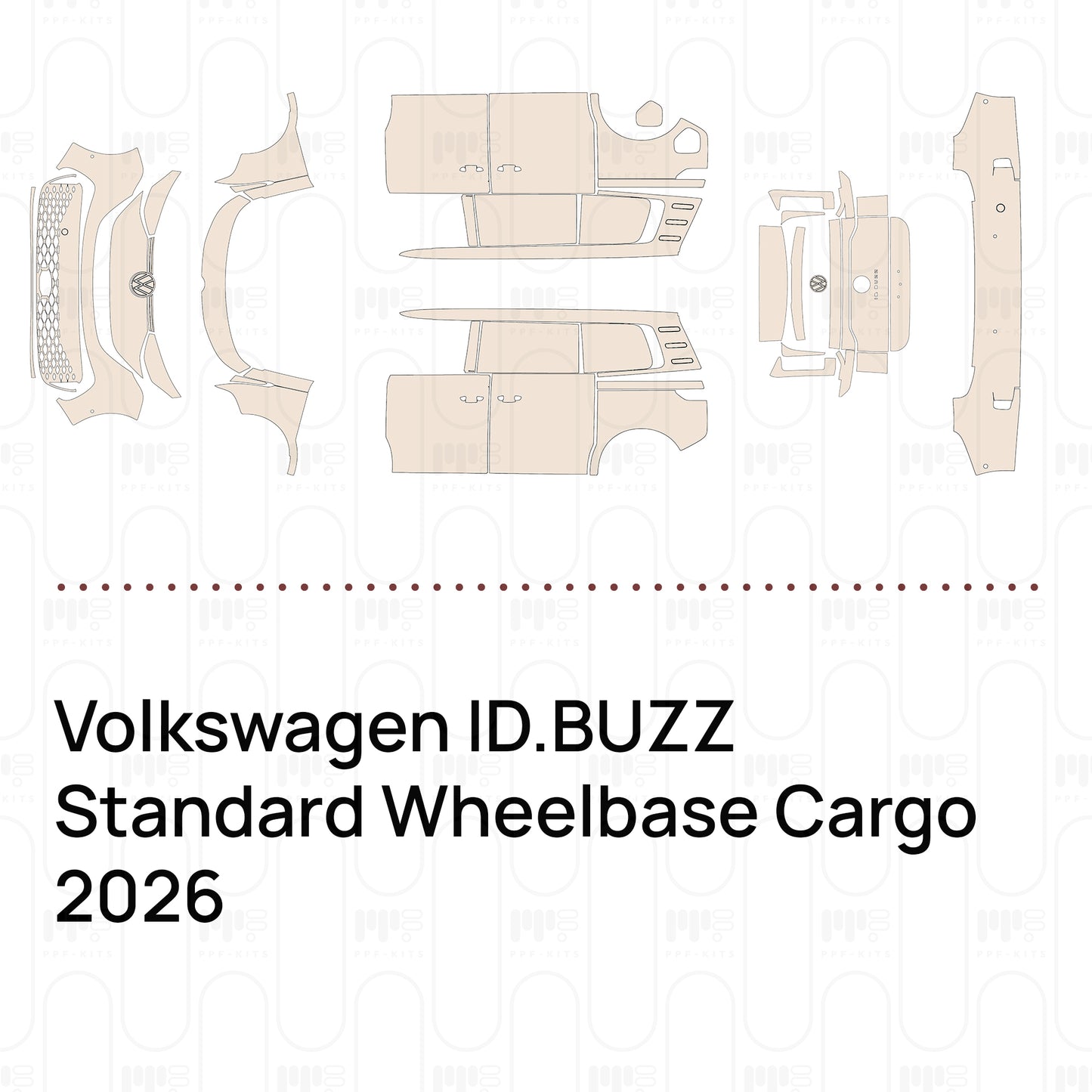 Pre-Cut PPF Volkswagen ID.BUZZ Standard Wheelbase Cargo 2026