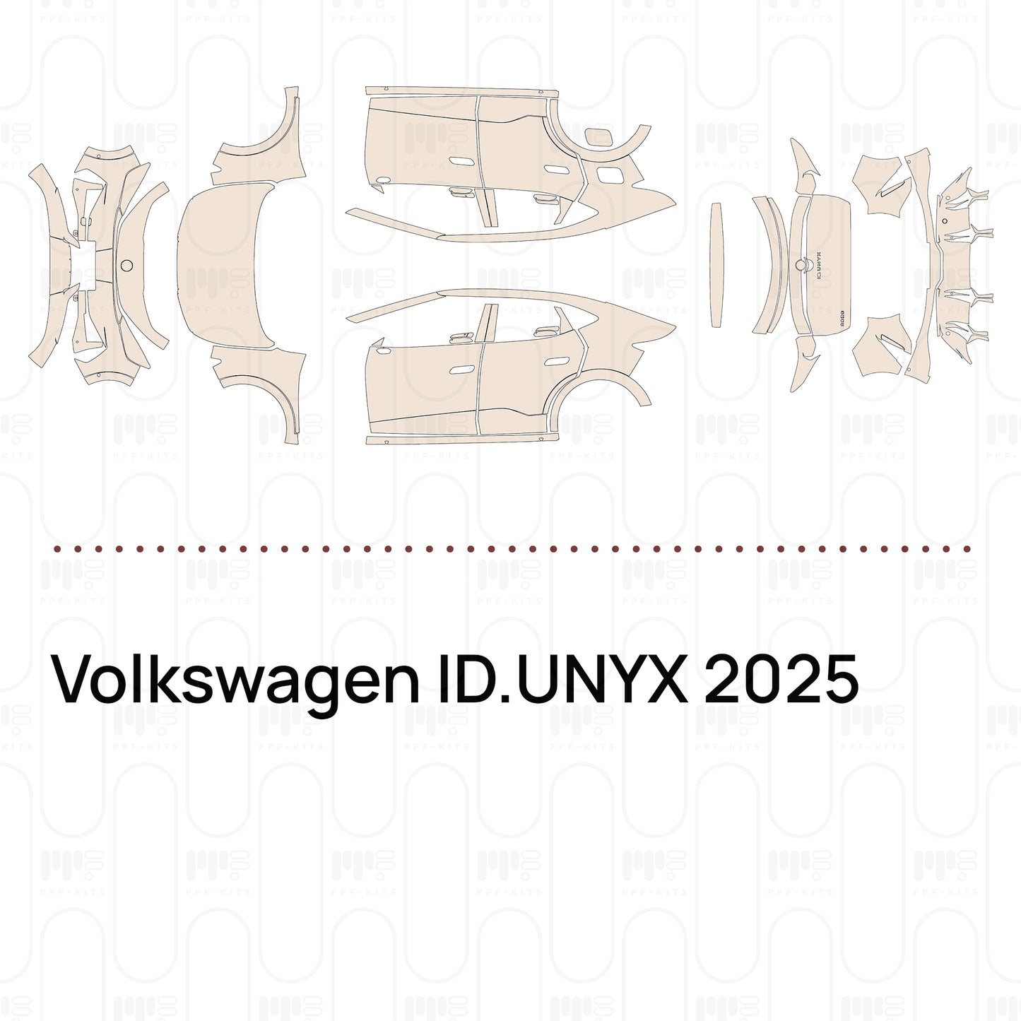 Pre-Cut PPF Volkswagen ID.UNYX 2025