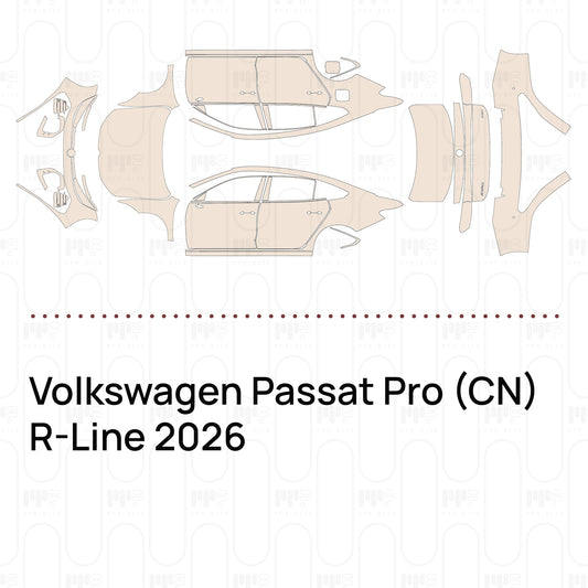 Pre-Cut PPF Volkswagen Passat Pro (CN) R-Line 2026
