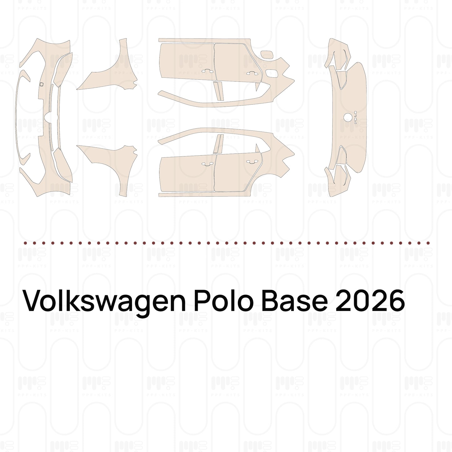 Pre-Cut PPF Volkswagen Polo Base 2026