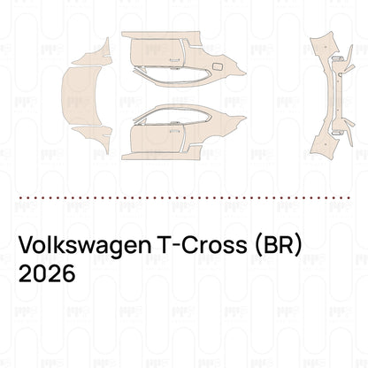 Pre-Cut PPF Volkswagen T-Cross (BR) 2026