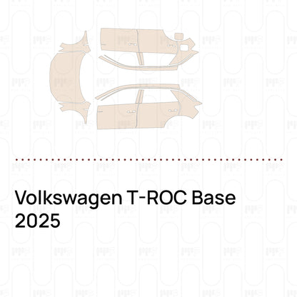 Pre-Cut PPF Volkswagen T-ROC Base 2025