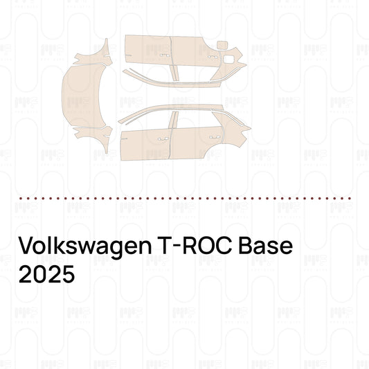Pre-Cut PPF Volkswagen T-ROC Base 2025