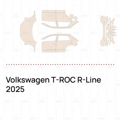 Pre-Cut PPF Volkswagen T-ROC R-Line 2025
