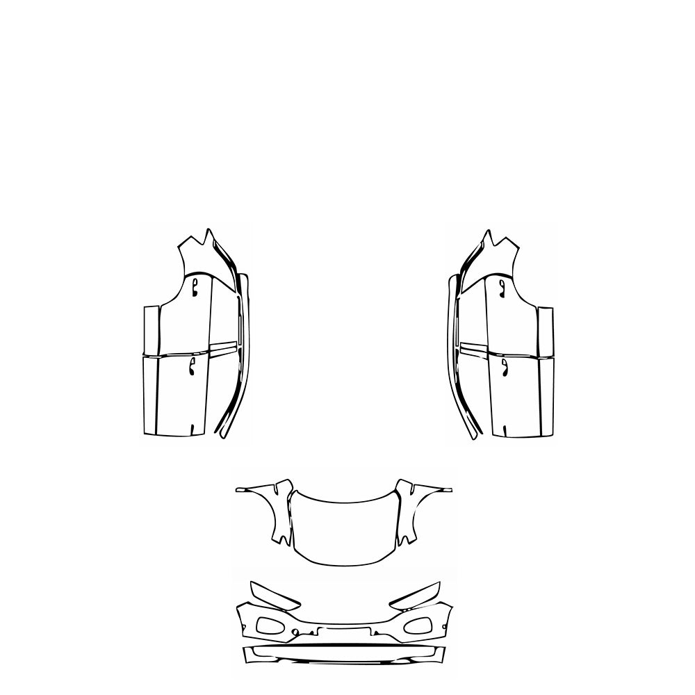 Pre-Cut PPF Volkswagen T-Roc (EU) R-line 2021 - PPF-Kits