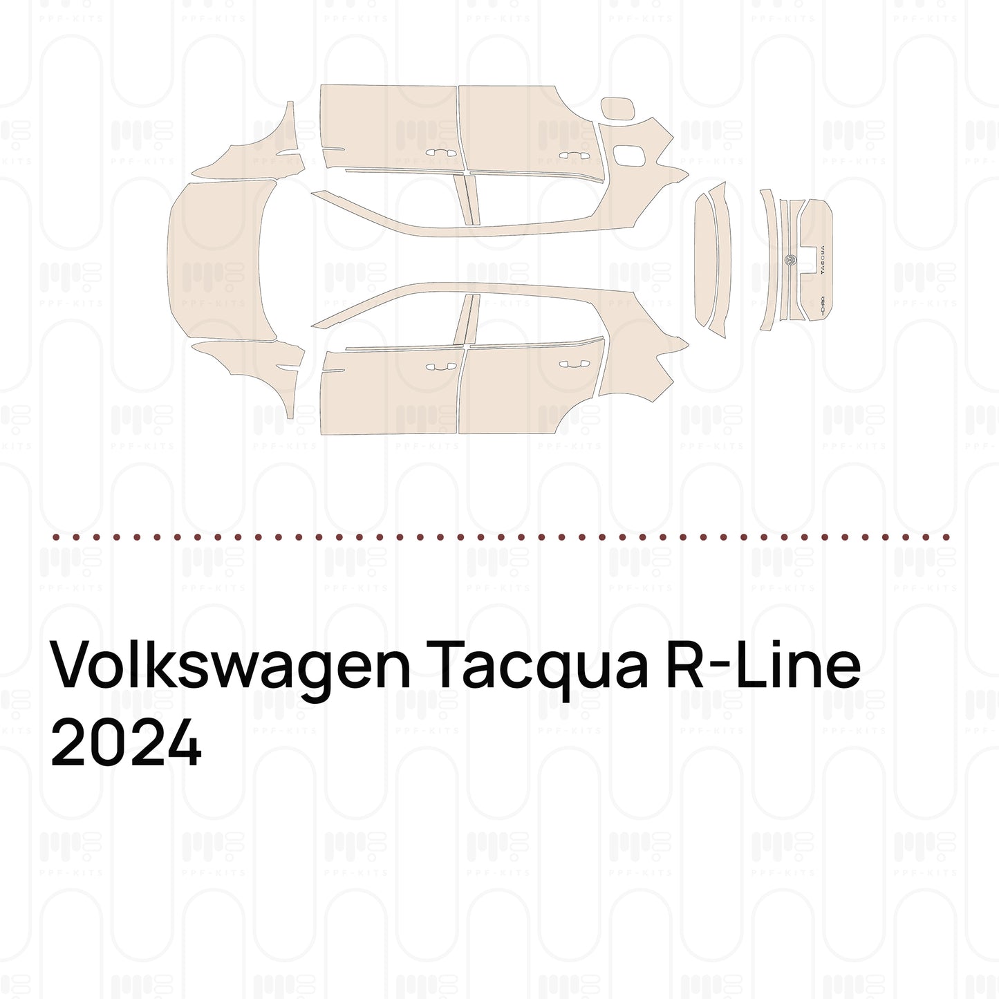 Pre-Cut PPF Volkswagen Tacqua R-Line 2024