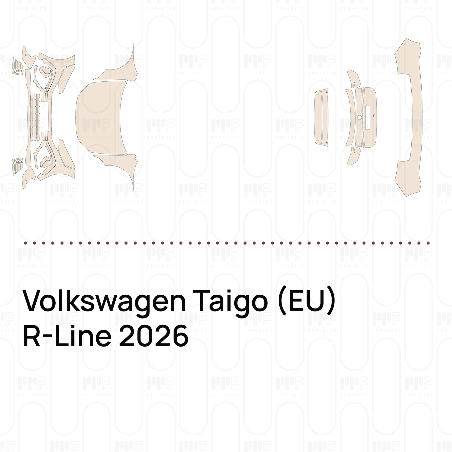Pre-Cut PPF Volkswagen Taigo (EU) R-Line 2026