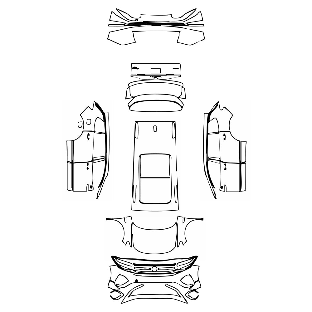 Pre-Cut PPF Volkswagen Talagon Base 2021 - PPF-Kits