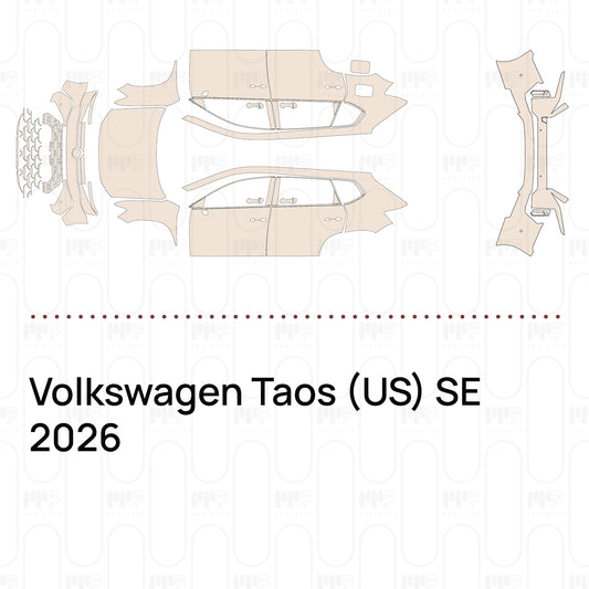 Pre-Cut PPF Volkswagen Taos (US) SE 2026