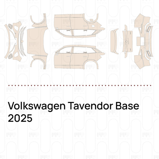 Pre-Cut PPF Volkswagen Tavendor Base 2025
