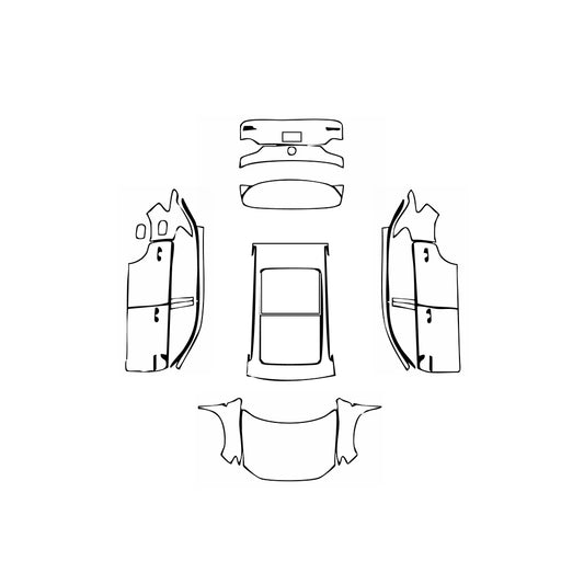 Pre-Cut PPF Volkswagen Tayron Base 2019 - PPF-Kits