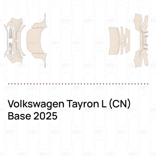 Pre-Cut PPF Volkswagen Tayron L (CN) Base 2025