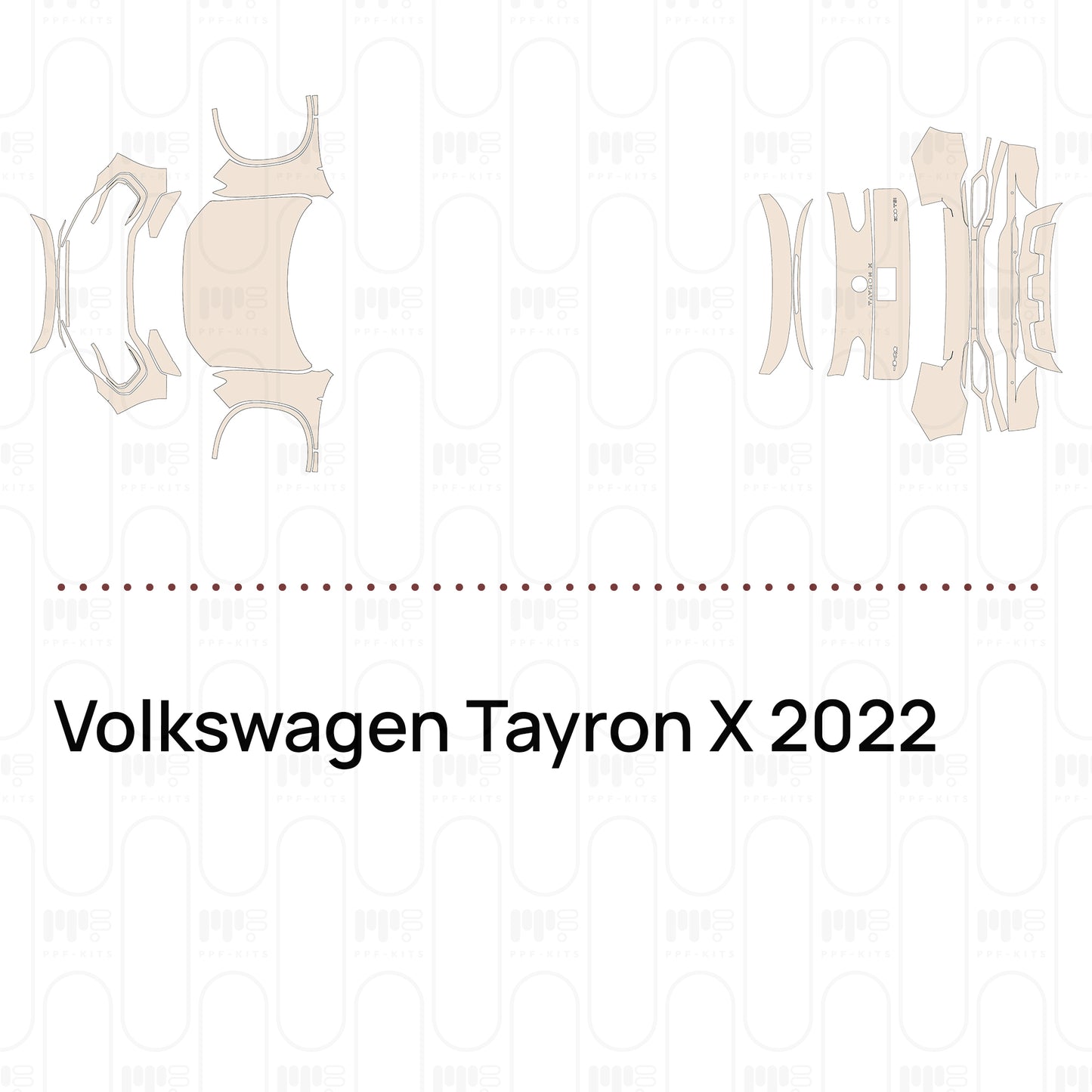 Pre-Cut PPF Volkswagen Tayron X 2022