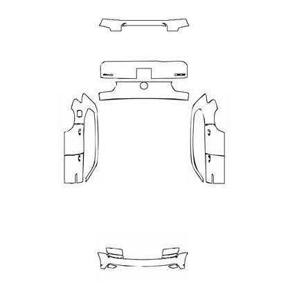 Pre-Cut PPF Volkswagen Teramont 2019 - PPF-Kits