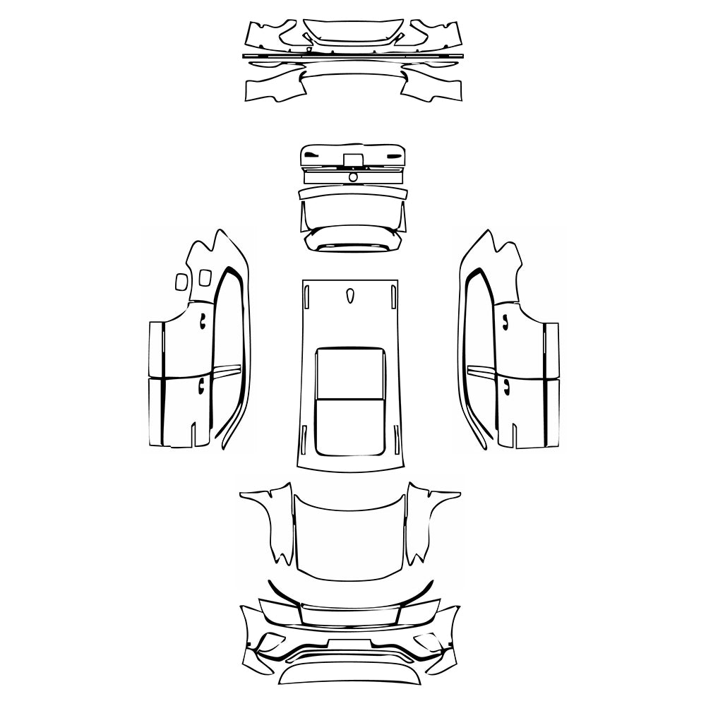 Pre-Cut PPF Volkswagen Teramont 2024 - PPF-Kits
