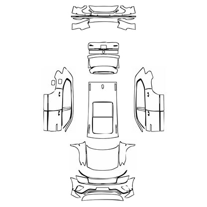 Pre-Cut PPF Volkswagen Teramont 2024 - PPF-Kits
