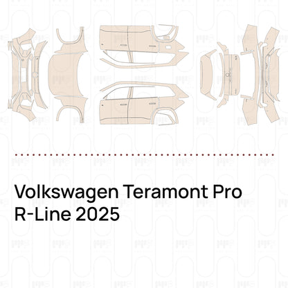 Pre-Cut PPF Volkswagen Teramont Pro R-Line 2025