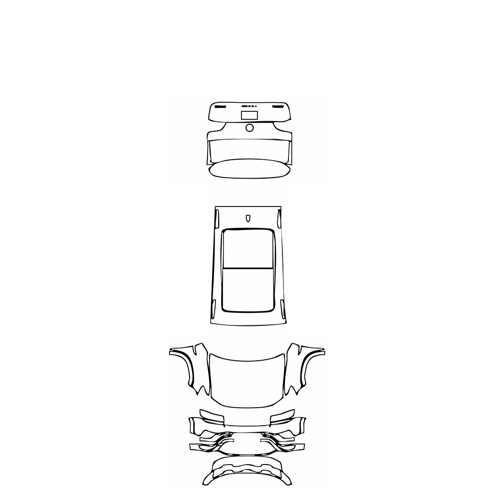 Pre-Cut PPF Volkswagen Tharu Flagship 2021 - PPF-Kits