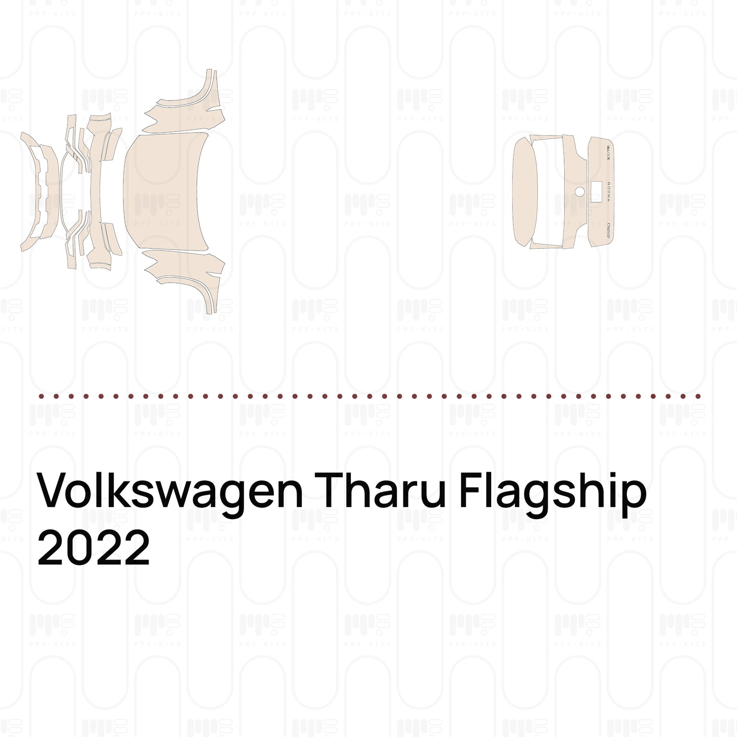 Pre-Cut PPF Volkswagen Tharu Flagship 2022