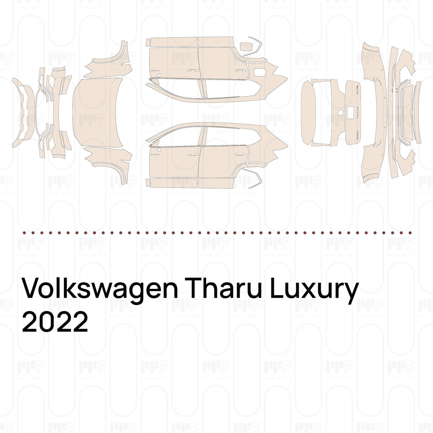 Pre-Cut PPF Volkswagen Tharu Luxury 2022