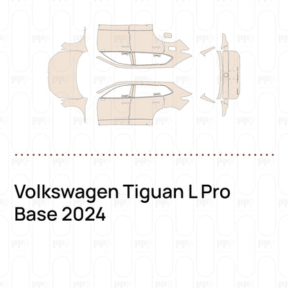 Pre-Cut PPF Volkswagen Tiguan L Pro Base 2024