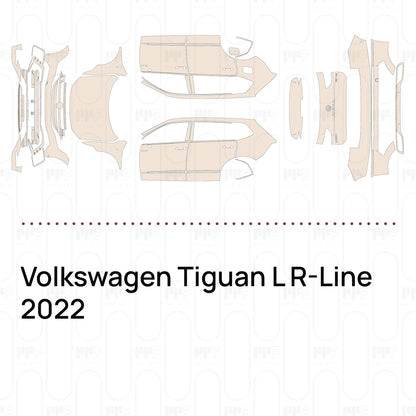 Pre-Cut PPF Volkswagen Tiguan L R-Line 2022
