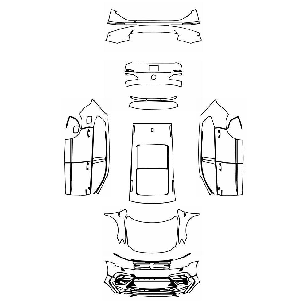 Pre-Cut PPF Volkswagen Tiguan L R-line 2021 - PPF-Kits