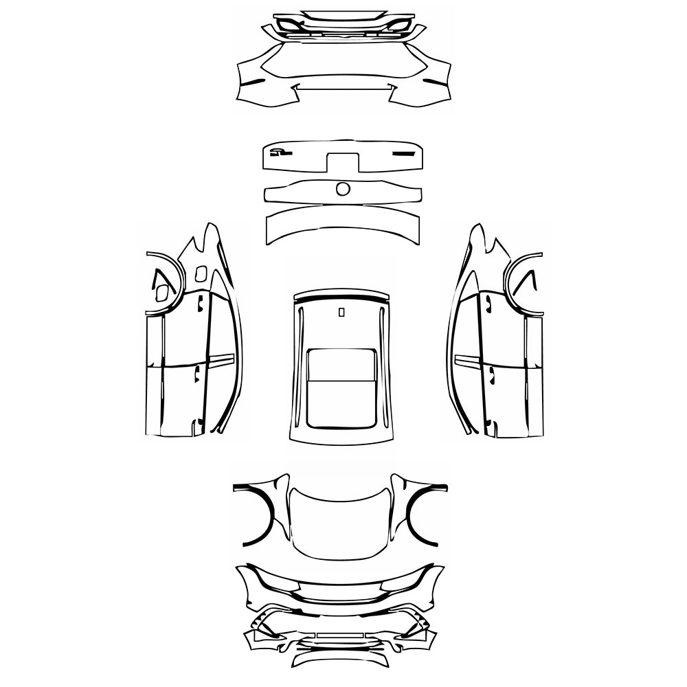 Pre-Cut PPF Volkswagen Tiguan X 2021 - PPF-Kits