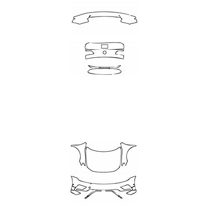 Pre-Cut PPF Volkswagen Tiguan (US) SE 2020 - PPF-Kits