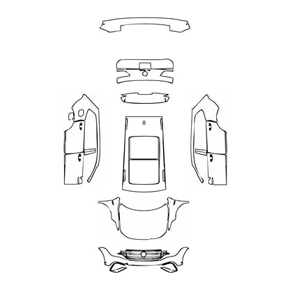 Pre-Cut PPF Volkswagen Tiguan (US) SE 2024 - PPF-Kits