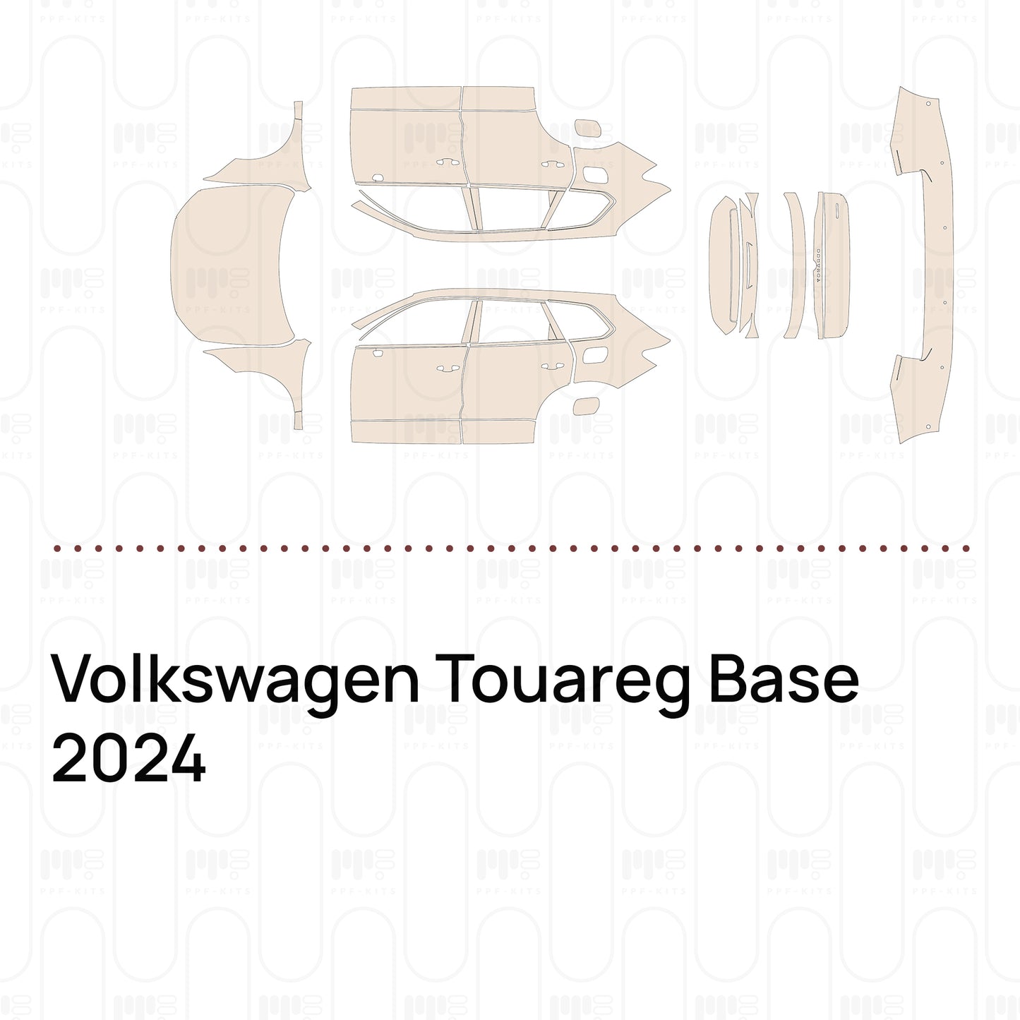 Pre-Cut PPF Volkswagen Touareg Base 2024