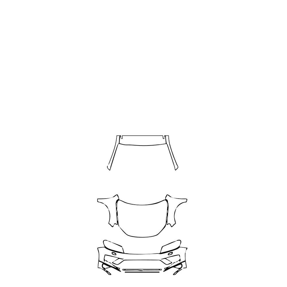 Pre-Cut PPF Volkswagen Touareg Hybrid 2015 - PPF-Kits