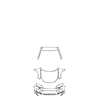 Pre-Cut PPF Volkswagen Touareg Hybrid 2015 - PPF-Kits