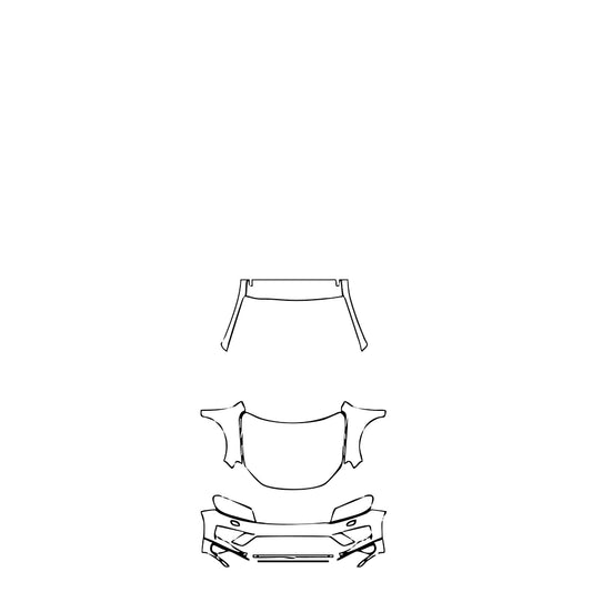 Pre-Cut PPF Volkswagen Touareg Hybrid 2016 - PPF-Kits