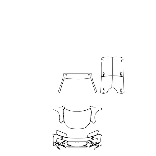 Pre-Cut PPF Volkswagen Touareg R-Line 2016 - PPF-Kits
