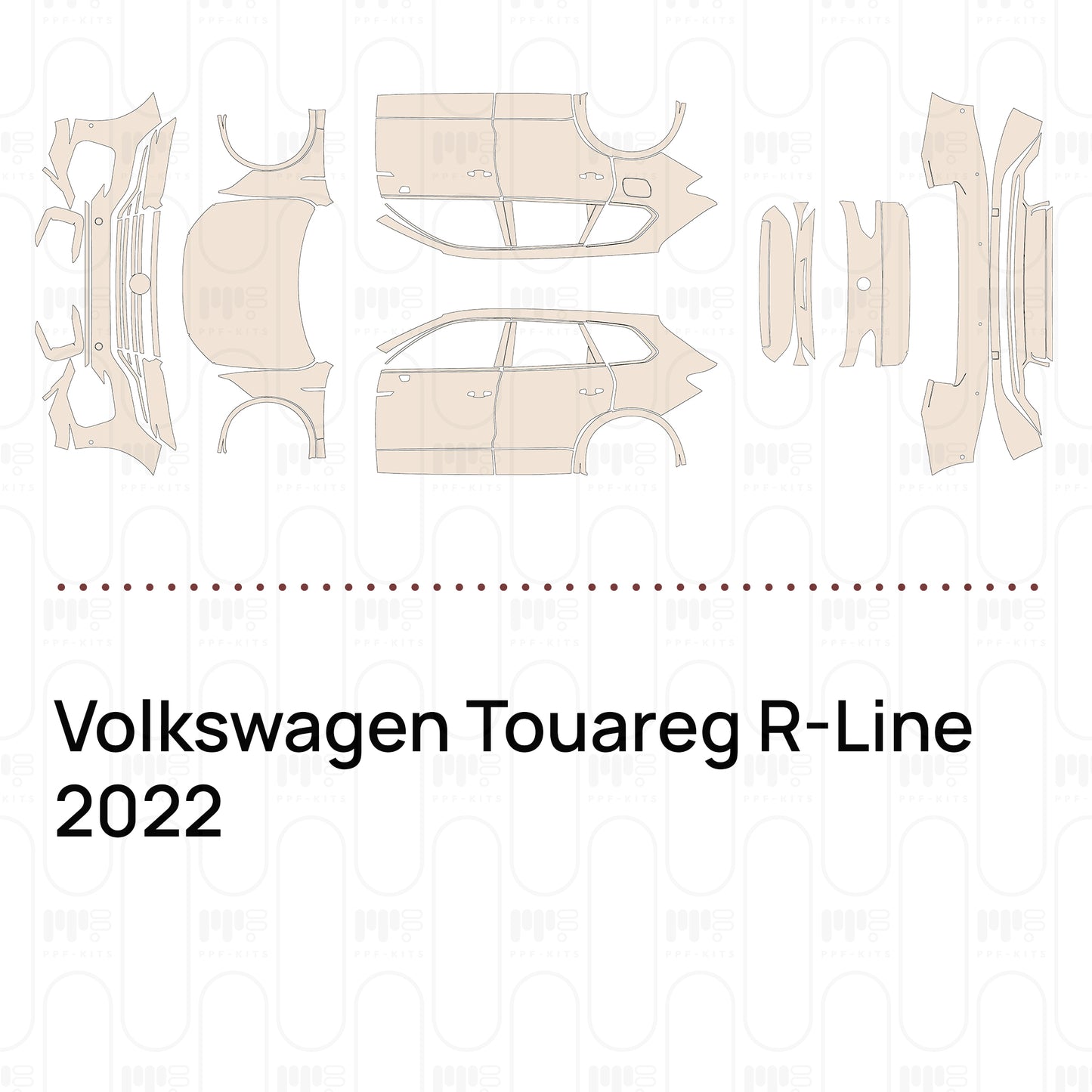 Pre-Cut PPF Volkswagen Touareg R-Line 2022