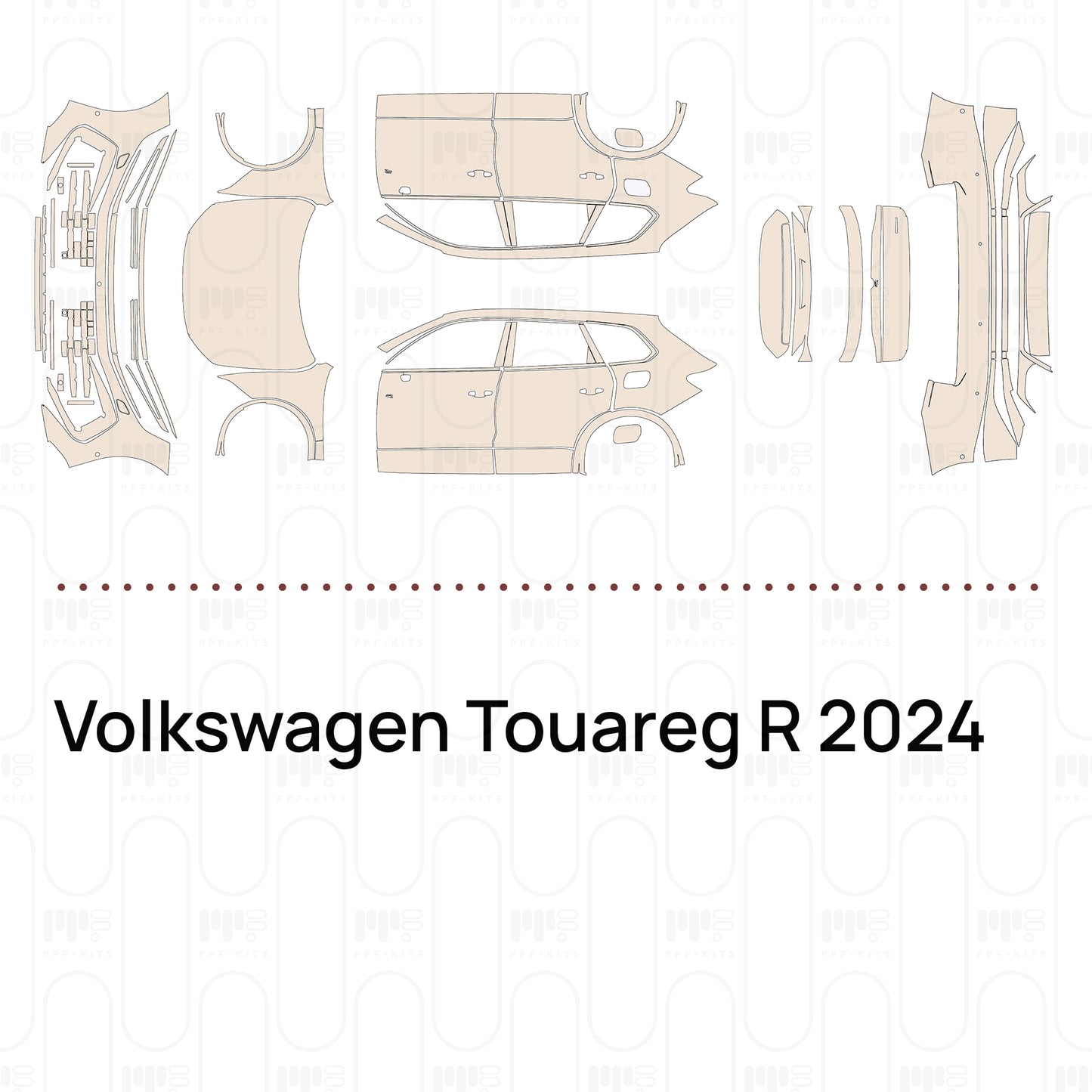 Pre-Cut PPF Volkswagen Touareg R 2024
