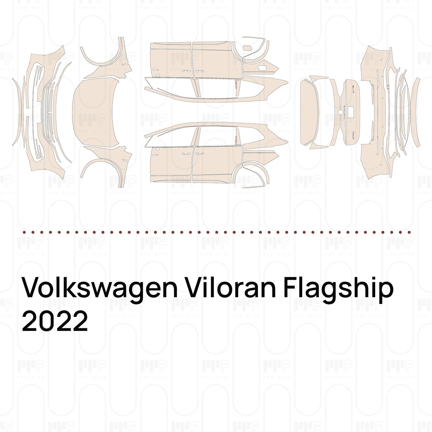 Pre-Cut PPF Volkswagen Viloran Flagship 2022
