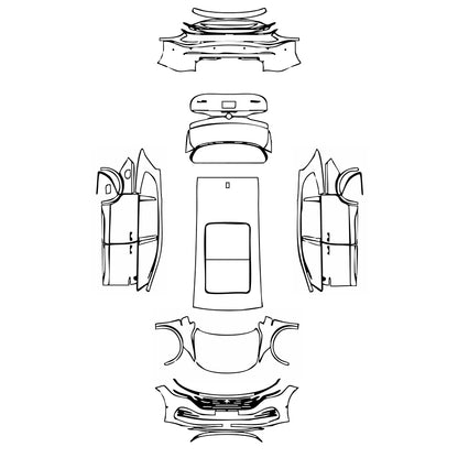 Pre-Cut PPF Volkswagen Viloran Flagship 2024 - PPF-Kits