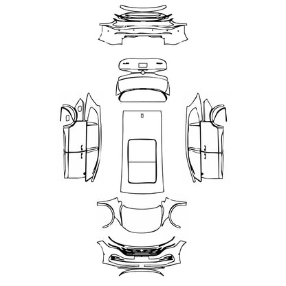 Pre-Cut PPF Volkswagen Viloran Luxury 2024 - PPF-Kits