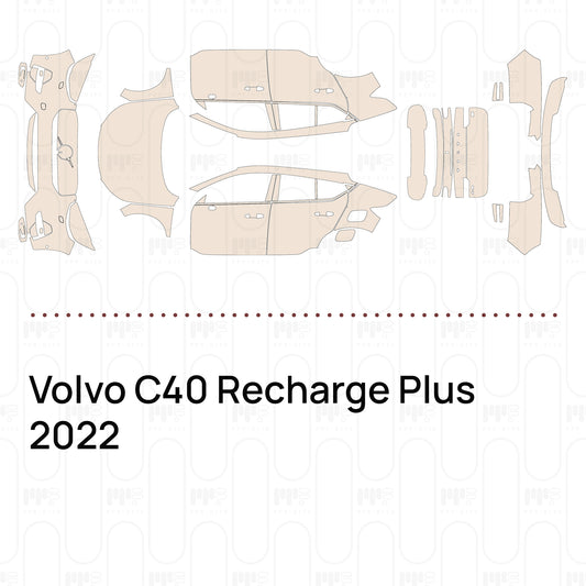 Pre-Cut PPF Volvo C40 Recharge Plus 2022