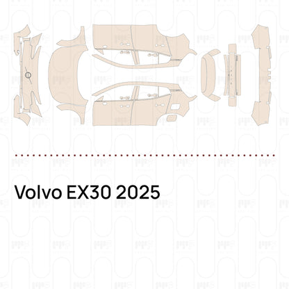 Pre-Cut PPF Volvo EX30 2025
