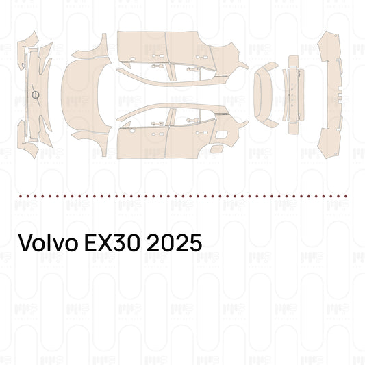 Pre-Cut PPF Volvo EX30 2025
