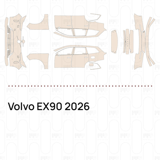 Pre-Cut PPF Volvo EX90 2026