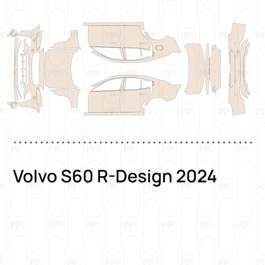 Pre-Cut PPF Volvo S60 R-Design 2024