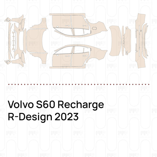 Pre-Cut PPF Volvo S60 Recharge R-Design 2023