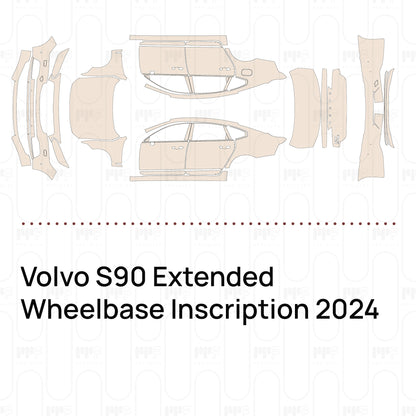 Pre-Cut PPF Volvo S90 Extended Wheelbase Inscription 2024