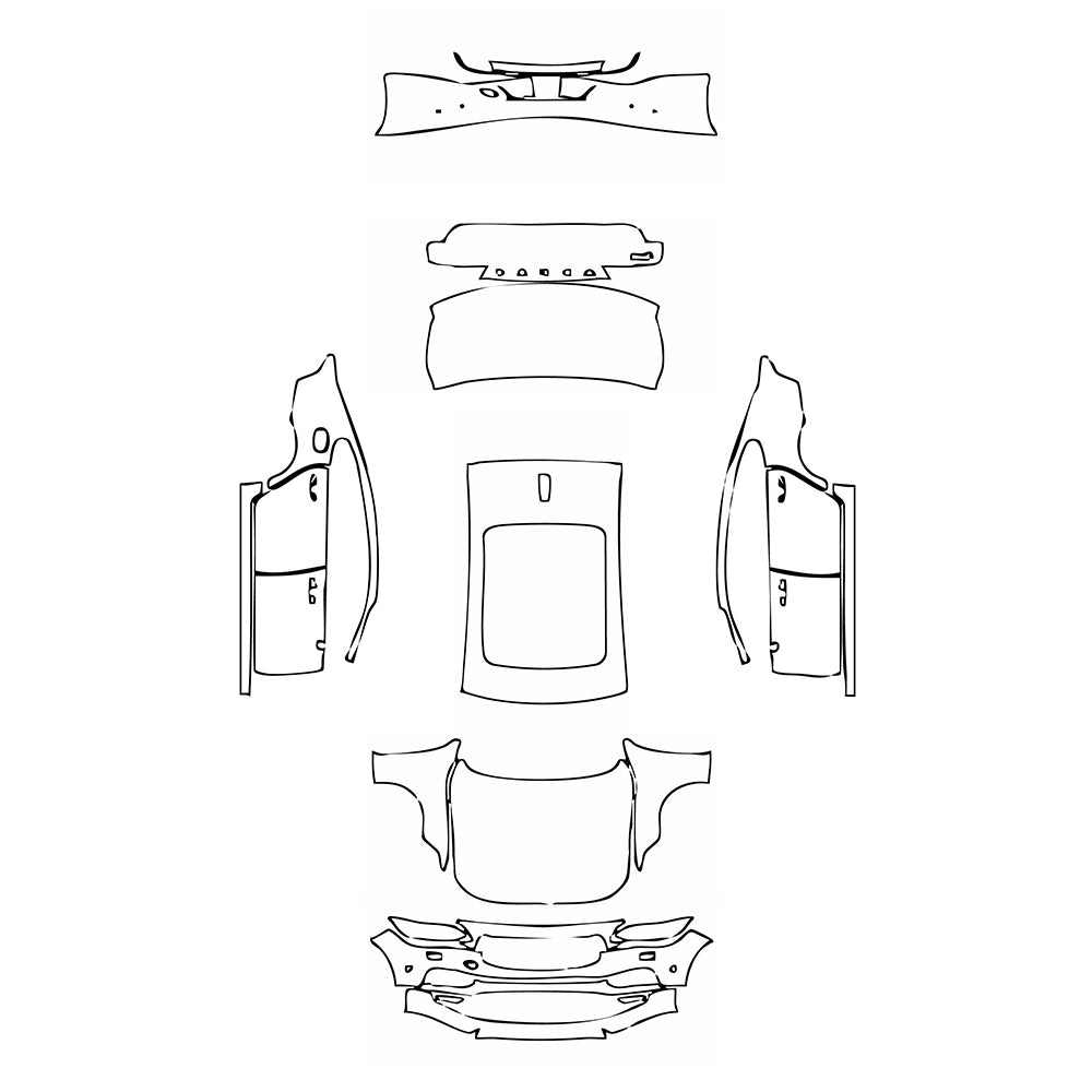 Pre-Cut PPF Volvo S90 Extended Wheelbase Momentum 2019 - PPF-Kits