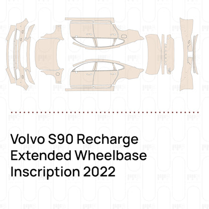Pre-Cut PPF Volvo S90 Recharge Extended Wheelbase Inscription 2022