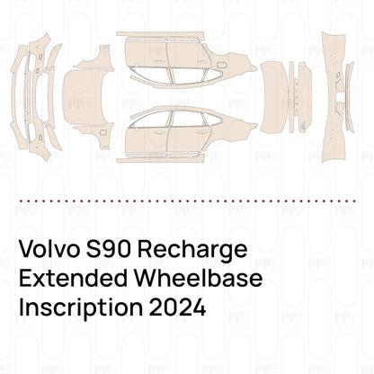 Pre-Cut PPF Volvo S90 Recharge Extended Wheelbase Inscription 2024